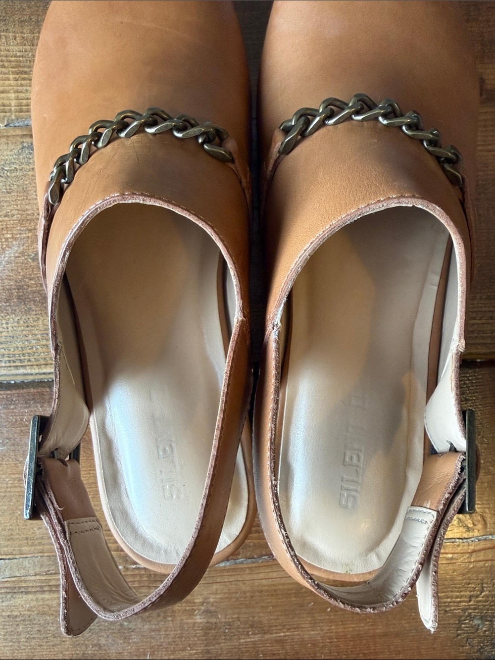 Anthropologie Silent D Georgia Slingback Heeled Clogs - Picture 6 of 9